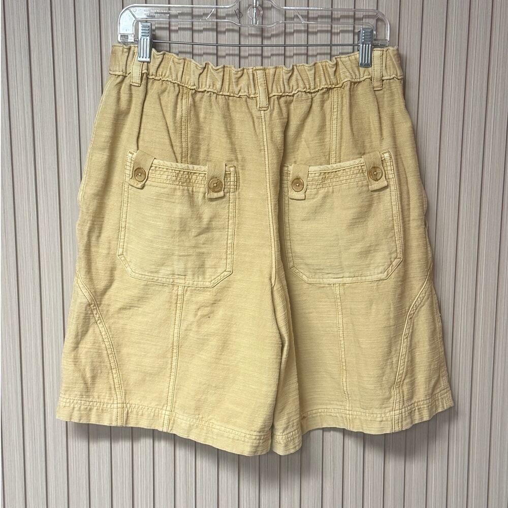Free People Women’s Chino Shorts Sun Yellow Size S - Picture 2 of 11
